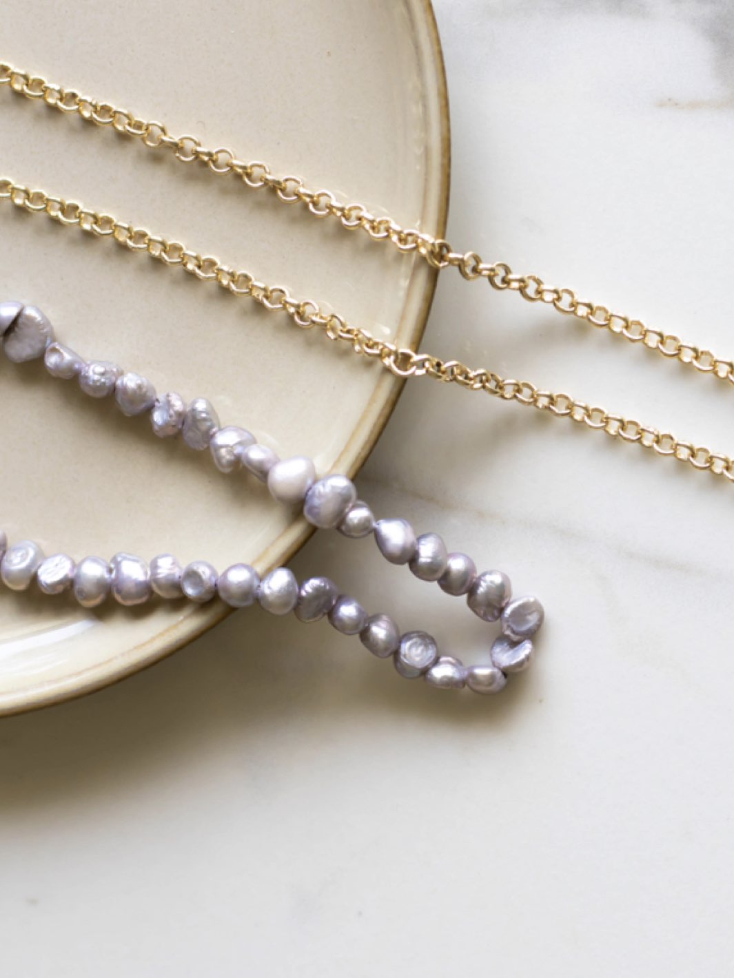 Pearl wit goud | Sunny Cords