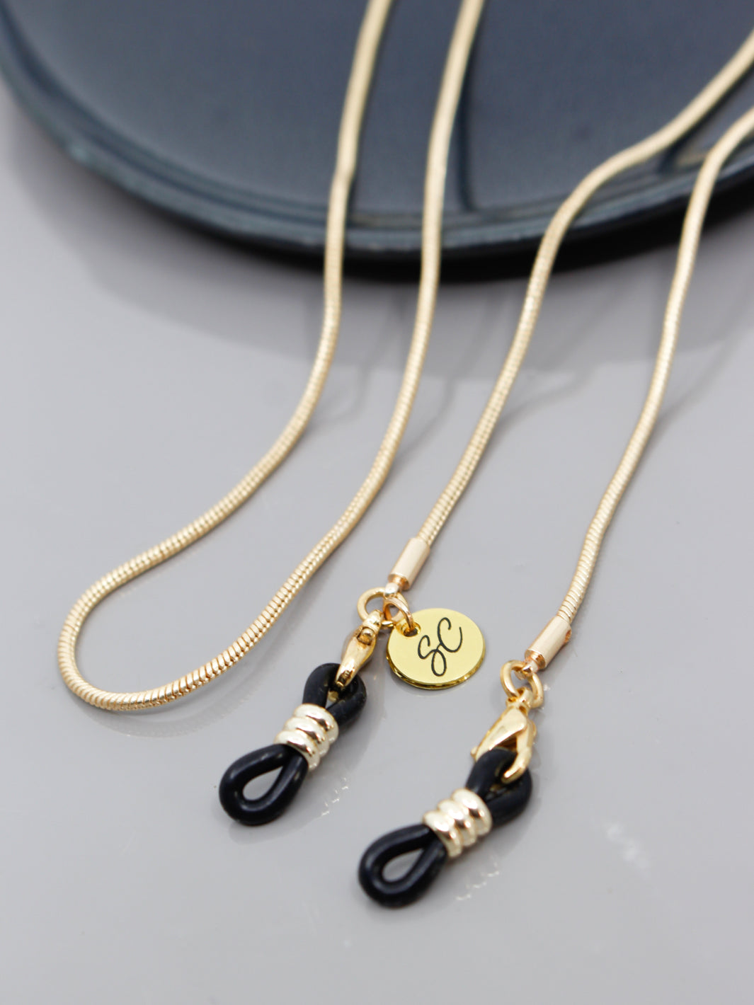 Snake zilver | Brillenkoord