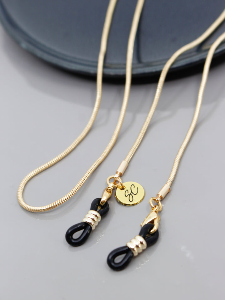 Snake zilver | Brillenkoord
