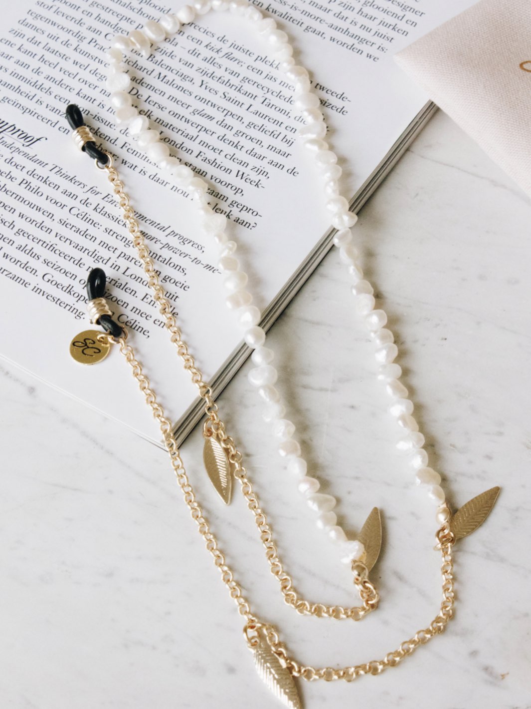 Pearl wit goud | Sunny Cords