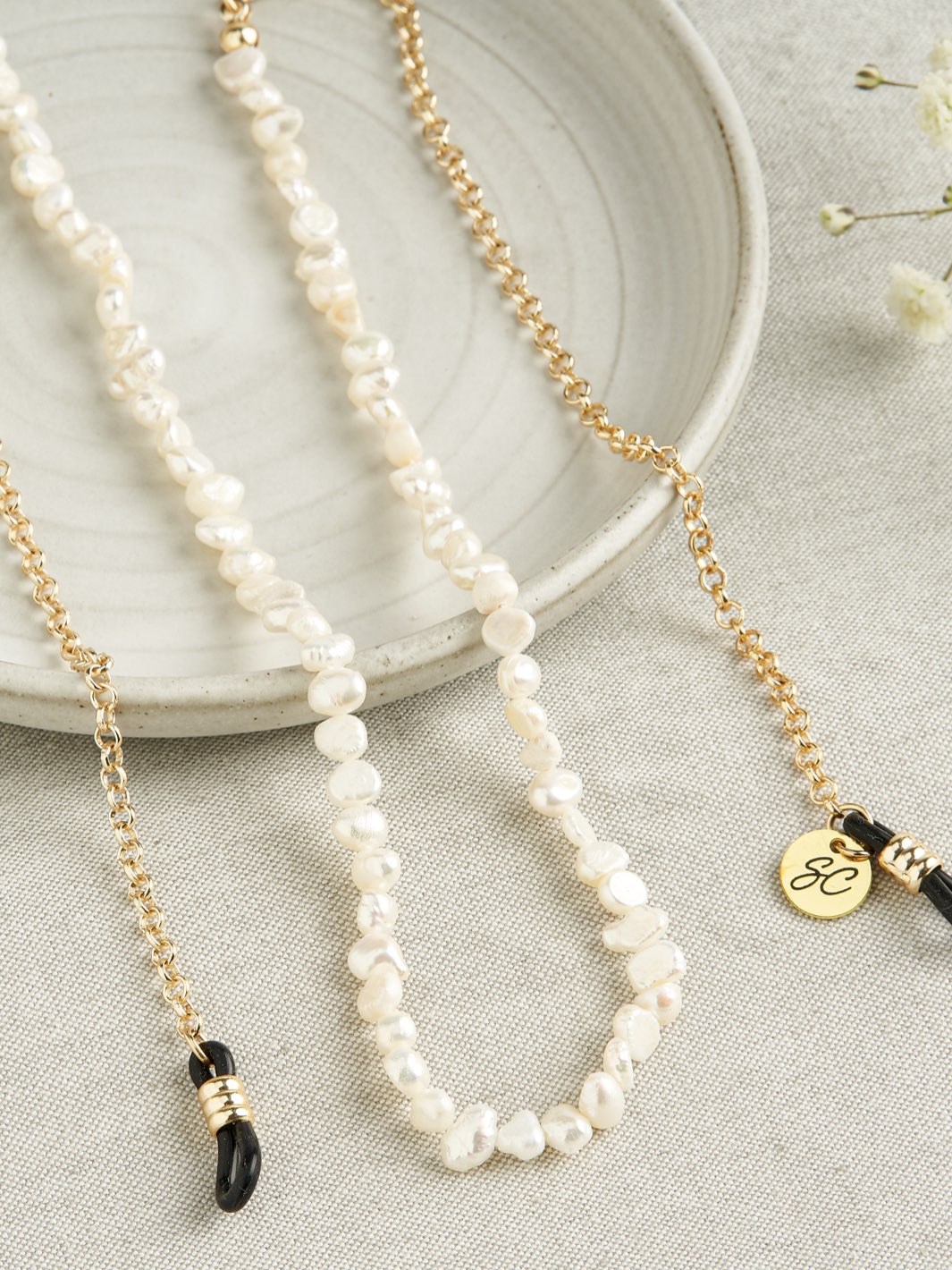 Pearl wit goud | Sunny Cords