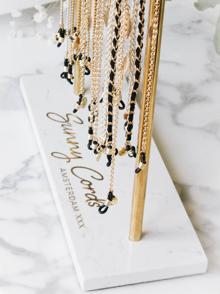 Marmeren display | Goud