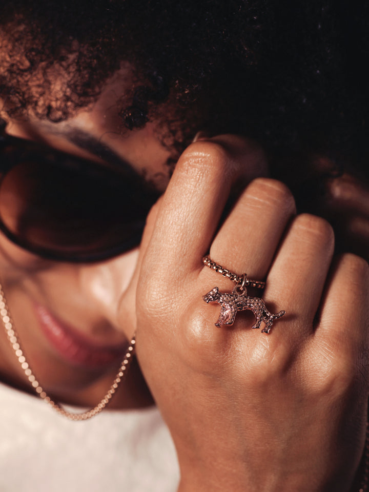 Jaguar rosé goud | Brillenkoord