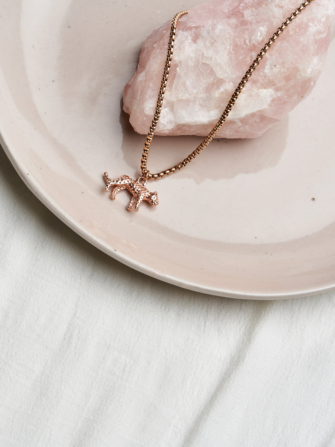 Jaguar rosé goud | Brillenkoord