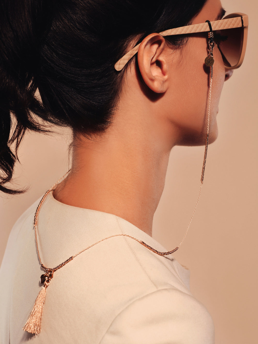 McTassel beige | Zonnebrilkoord