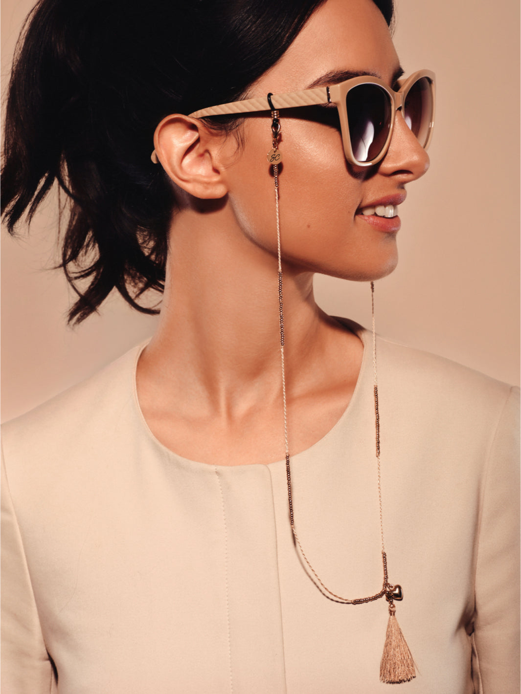 McTassel beige | Zonnebrilkoord