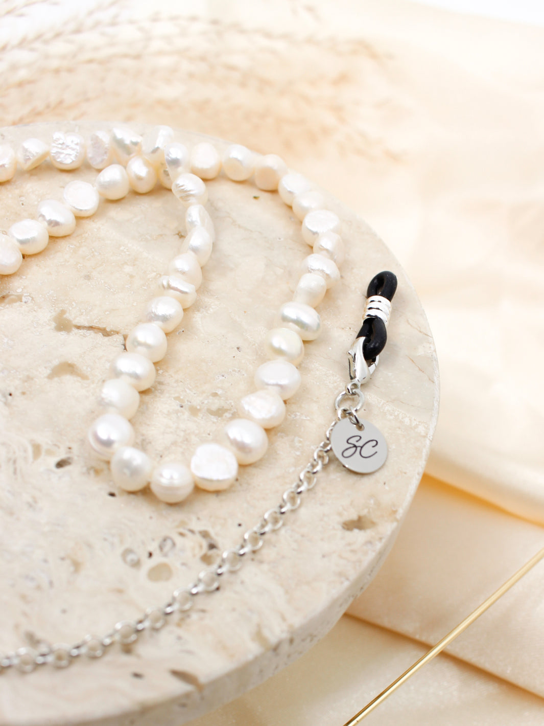 Pearl wit zilver | Sunny Cords